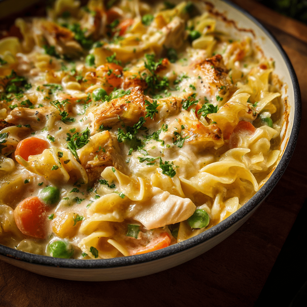 Chicken Pot Pie Pasta