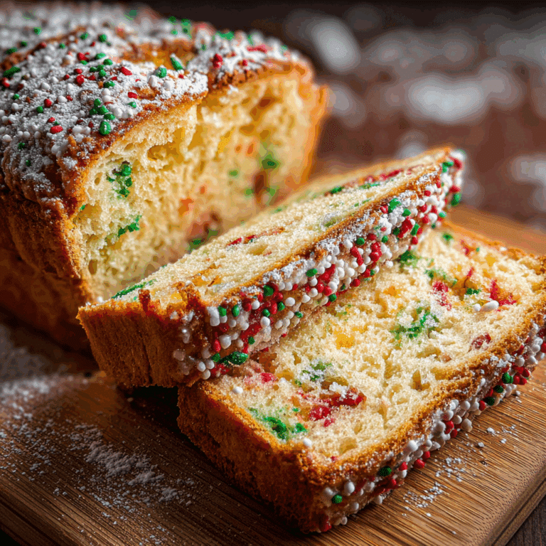 Christmas Sprinkle Buttermilk Bread