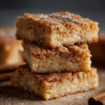 Cinnamon Sugar Blondies