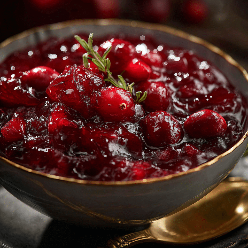 Classic Christmas Cranberry Sauce