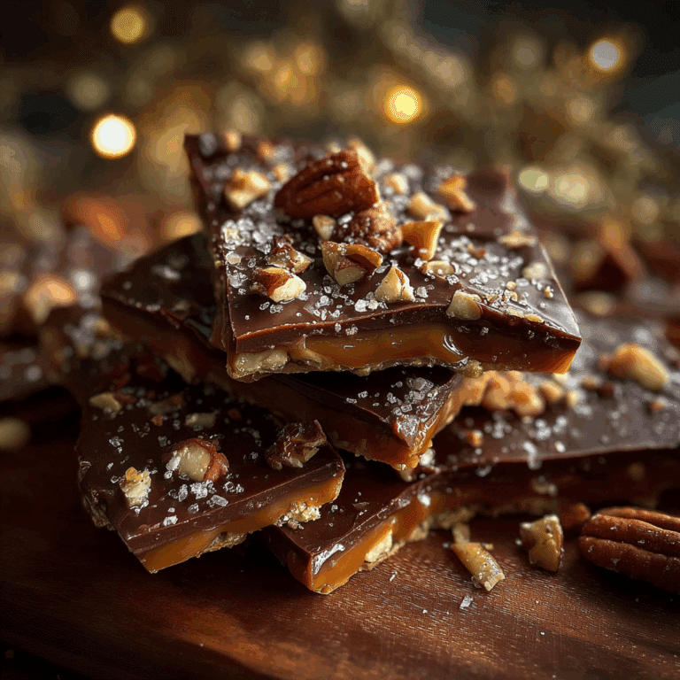 Classic Christmas Toffee