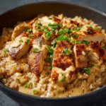 Creamy Cajun Chicken Rice