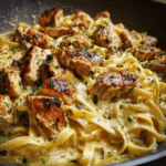 Creamy Cowboy Butter Garlic Chicken Pasta