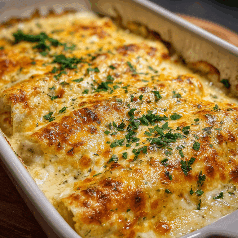 Creamy White Chicken Enchiladas