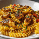 Honey Pepper Chicken Panini Pasta