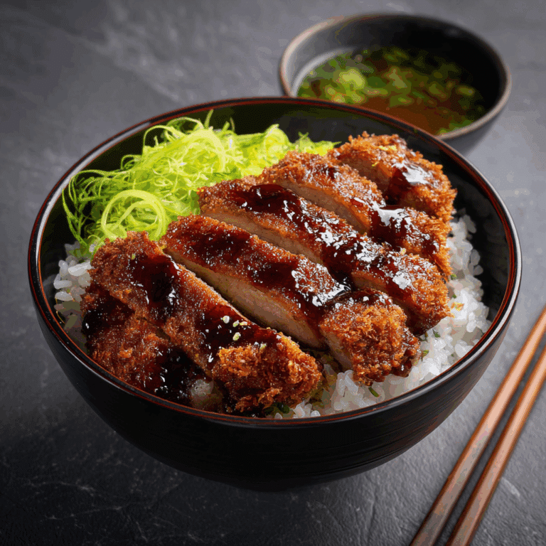 Japanese Beef Katsu Bowls