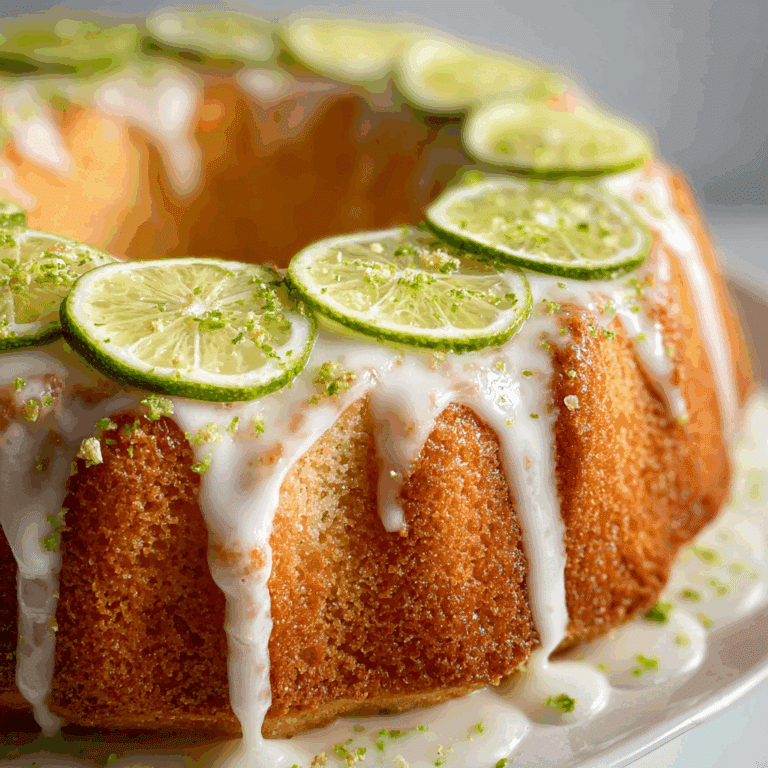 Key Lime Pound Cake