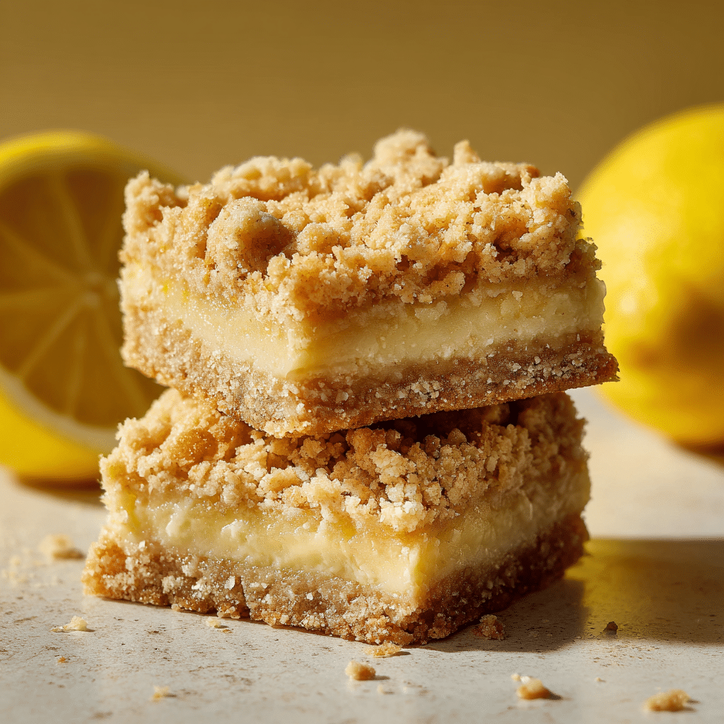 Lemon Crumble Bars