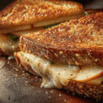 Pear Apple Grilled Cheese