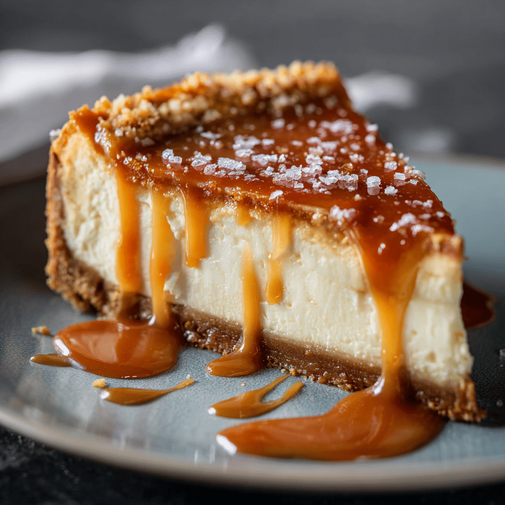 Salted Caramel Cheesecake