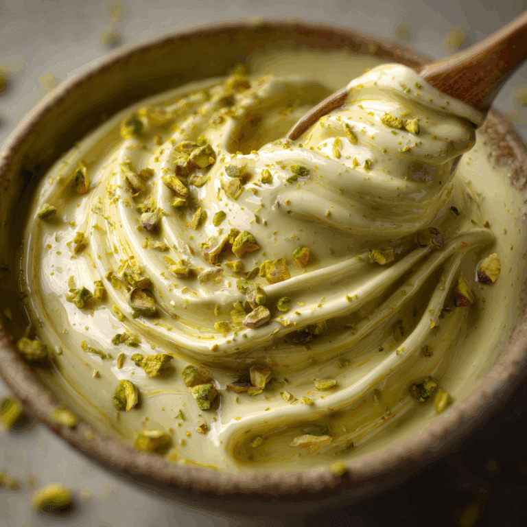 White Chocolate Pistachio Ganache